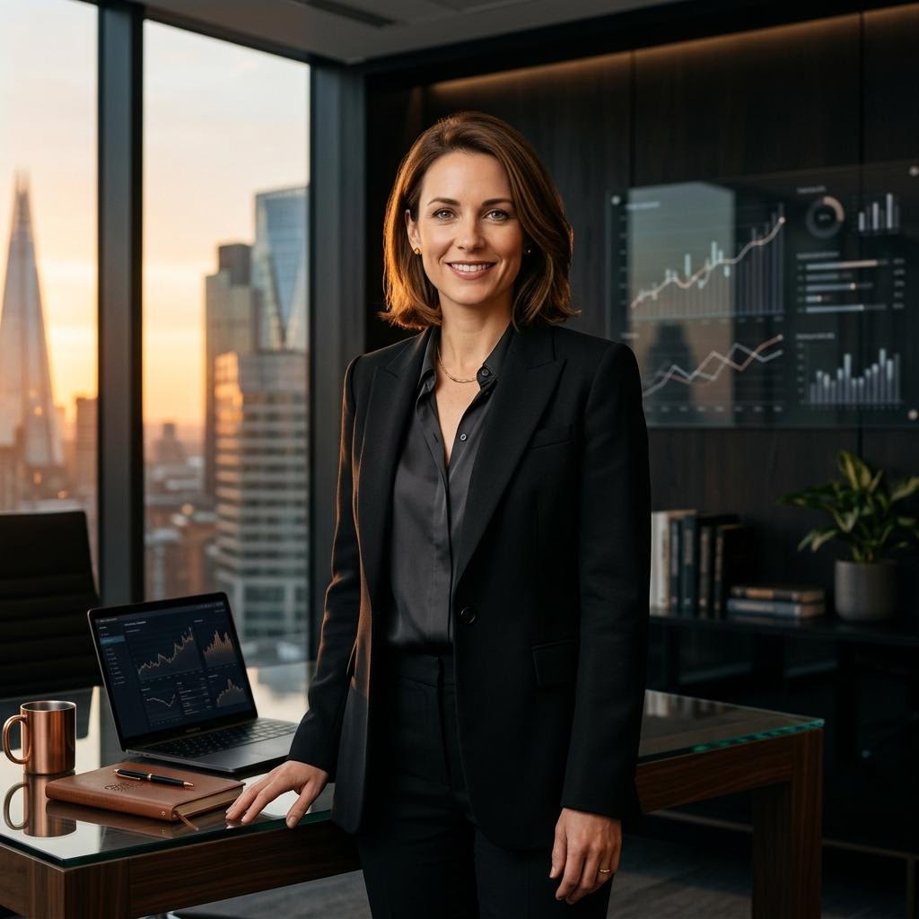 Fintech-Gründerin und Trading-Strategin