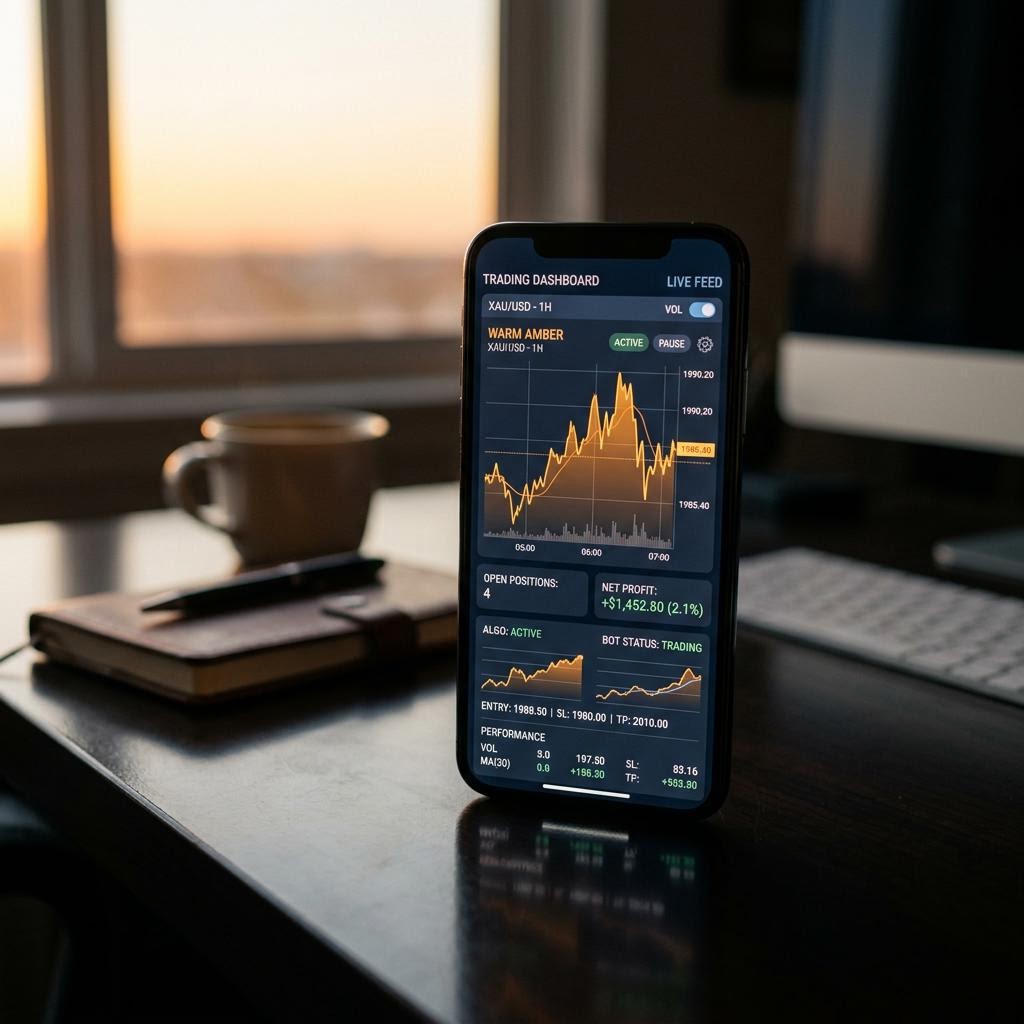 Zunveraldo Dashboard auf einem modernen Smartphone